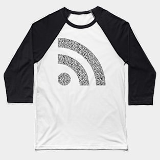 RSS Typography Baseball T-Shirt